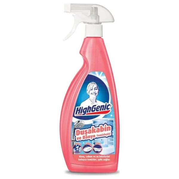Highgenic 1000 Ml Duşakabin Ve Banyo Temizleyici - Görsel 2