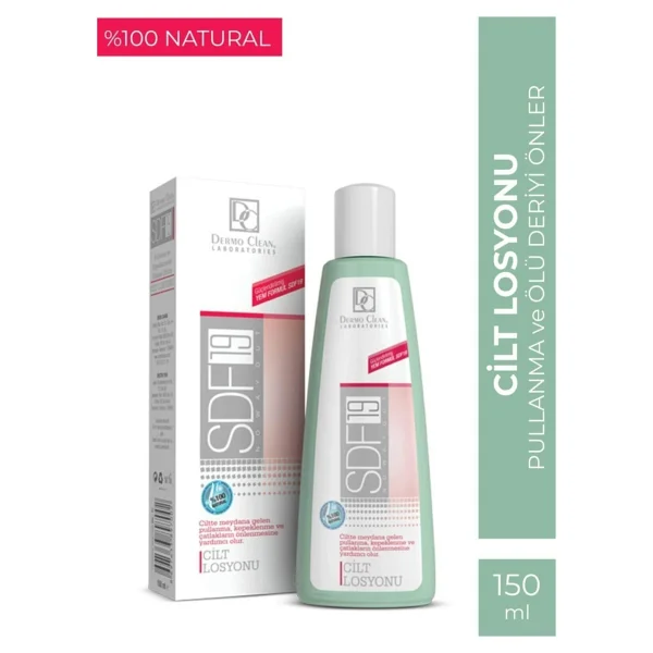 Dermo Clean Sdf 19 Cilt Bakım Losyonu 150 Ml - Görsel 4