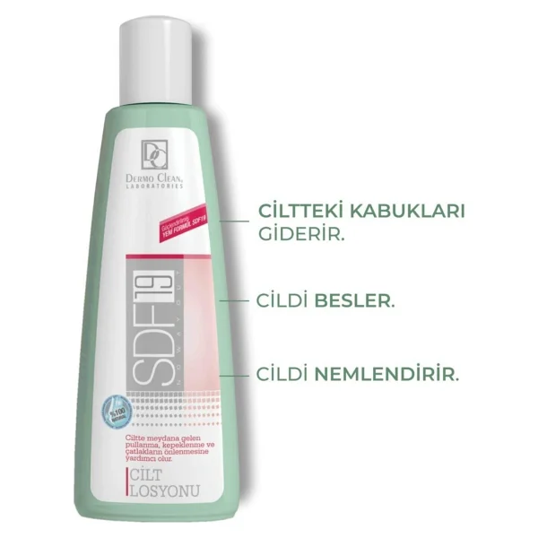 Dermo Clean Sdf 19 Cilt Bakım Losyonu 150 Ml - Görsel 3