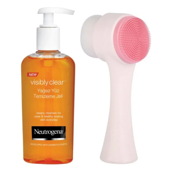 Neutrogena Cilt Temizleme Fırçası Ve Karşıtı Temizleme Jeli 200ml - Görsel 2