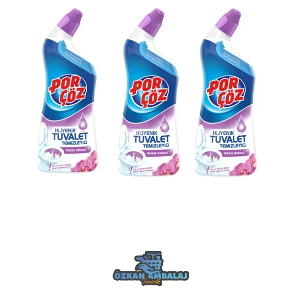 Porçöz Porçöz Tuvalet Temizleyici 750 Ml 3 Adet - Görsel 2