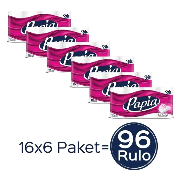 Papia İpek Özlü 96'lı Tuvalet Kağıdı - Görsel 2