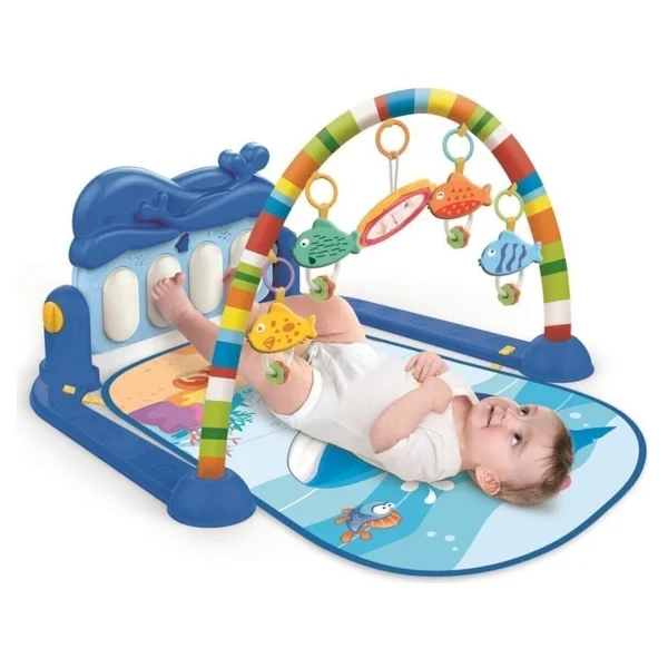 Babycim Piyanolu Balina Oyun Halısı - Görsel 6