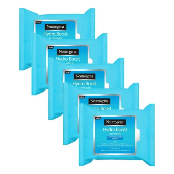 Neutrogena Hydro Boost 25'li 5 Adet Makyaj Temizleme Mendili - Görsel 2