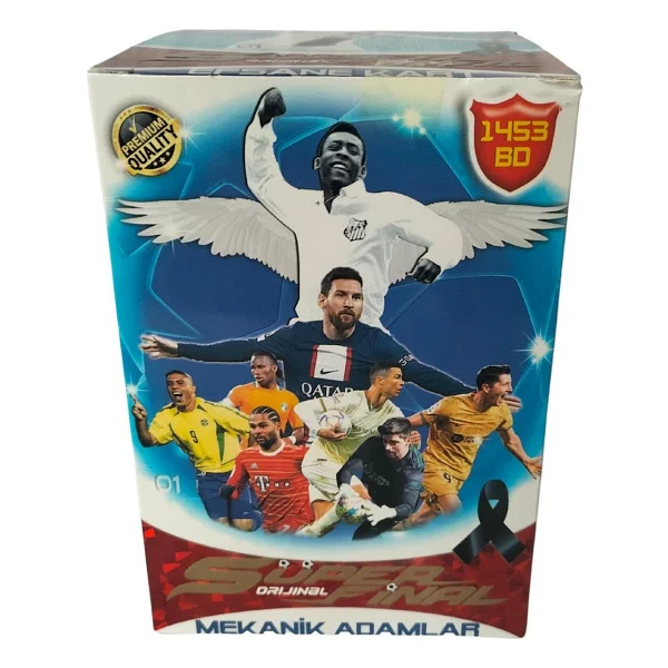 Nicetech Süper Final Yeni Sezon Mekanik Adamlar Futbolcu Kartları Serisi 3'lü Paket 50 Adet - Görsel 3