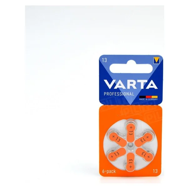 Varta 13 Numara 6'lı 10 Paket İşitme Cihazı Pili - Görsel 3