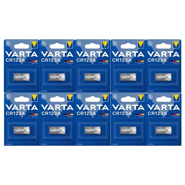 Varta Cr123a 3v 10'lu Lityum Pil - Görsel 3