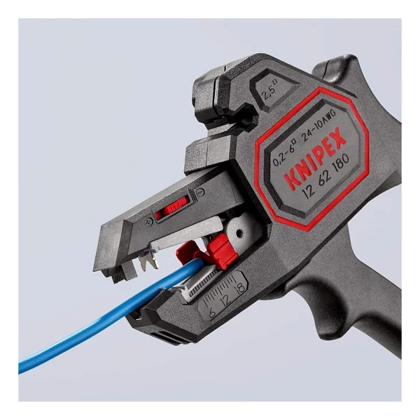 Knipex 1262180 180 Mm Otomatik Kablo Sıyırma Pensesi - Görsel 2