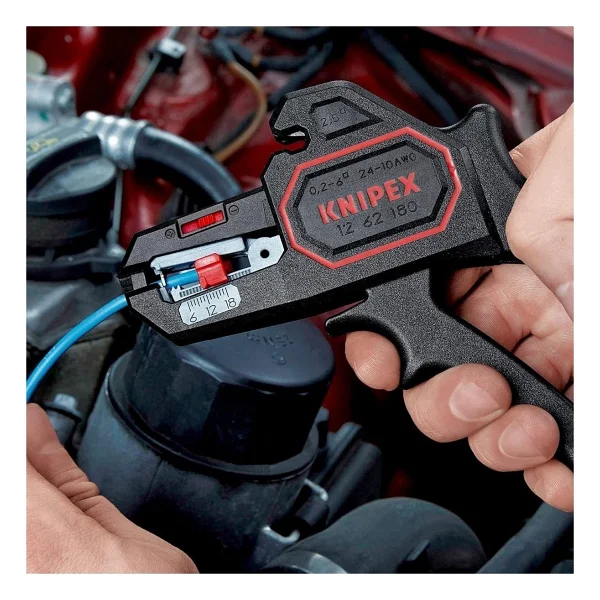 Knipex 1262180 180 Mm Otomatik Kablo Sıyırma Pensesi - Görsel 3