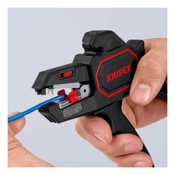 Knipex 1262180 180 Mm Otomatik Kablo Sıyırma Pensesi - Görsel 4