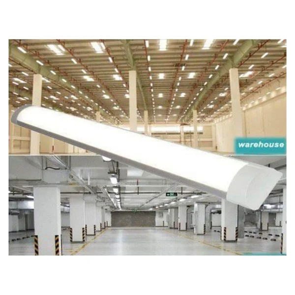 Penta 10'lu Paket 120 Cm 40 Watt Çift Sıra Ledli LED Bant Armatür Ücretsiz Kargo 6500 Kelvin Beyaz Renk - Görsel 3