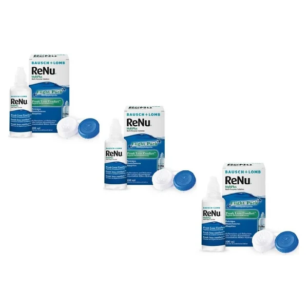 Renu Multiplus Çok Amaçlı 100 Ml 3 Adet Lens Solüsyonu - Görsel 2