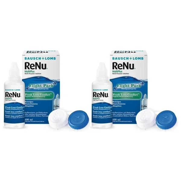 Renu Multiplus Çok Amaçlı 100 Ml 2 Adet Lens Solüsyonu - Görsel 2