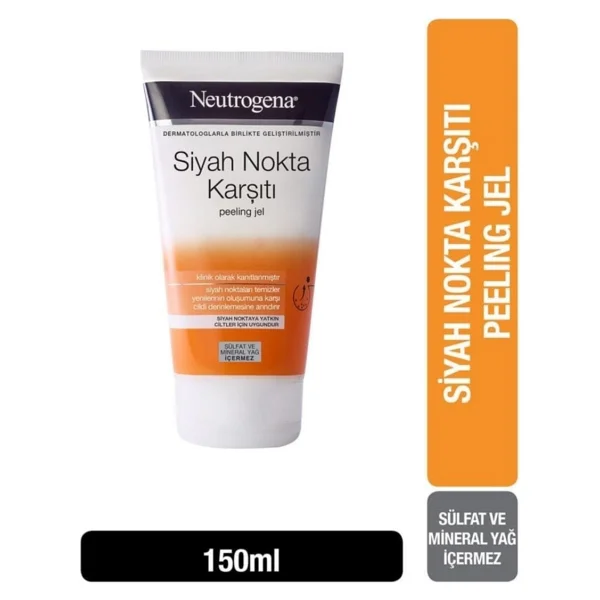 Neutrogena Visibly Clear Siyah Nokta Temizleyici Peeling Jel 150 Ml - Görsel 2