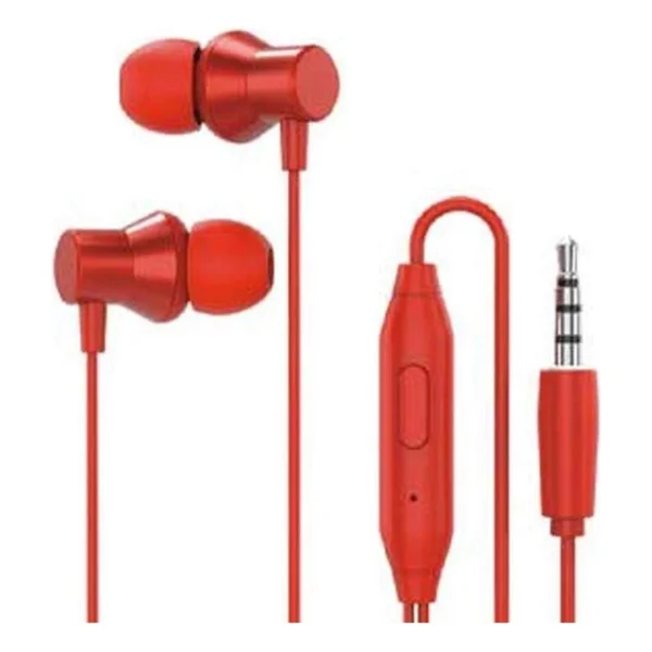 Lenovo Hf-130 Kırmızı Kablolu Kulak İçi Kulaklık - Görsel 2
