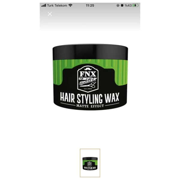 Fnx Barber Fonex Fnx Wax Mat 150 Ml - Görsel 2