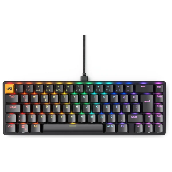 Glorious Gmmk 2 Fox Linear Switch %65 RGB Kablolu Mekanik Oyuncu Klavyesi - Görsel 6
