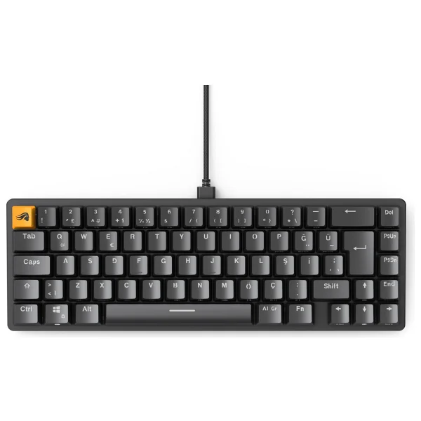 Glorious Gmmk 2 Fox Linear Switch %65 RGB Kablolu Mekanik Oyuncu Klavyesi - Görsel 2