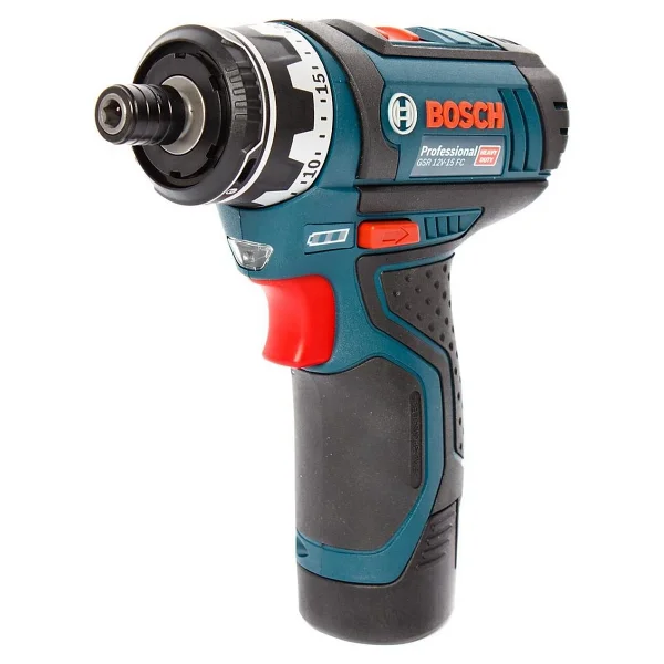 Bosch Gsr 12v-15 Fc Başlıklı Set Çift Akülü Vidalama Makinesi - Görsel 3