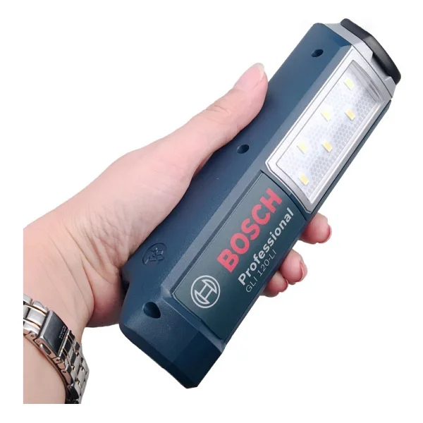 Bosch Gsr 120-Lı Akülü Vidalama + Glı 12v-300 Fener Çift Akülü 2 Ah Elektrikli El Aletleri Seti - Görsel 3