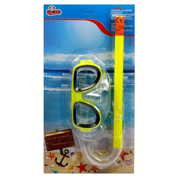Vardem Oyuncak 23g 0932n Kart.Oval Gözlüklü Kc.Şnorkel Set - Görsel 2