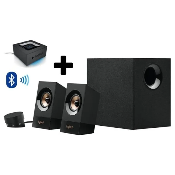 Logitech Z533 + Bluetooth Adaptör 60 W 2+1 Kablolu Kumanda Hoparlör - Görsel 2