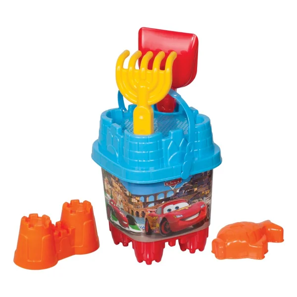 Dede 01566 Cars Küçük Kale Kova Set - Görsel 5