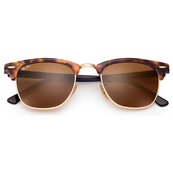 Ray-Ban Clubmaster 3016 1160 Havana-Brown Güneş Gözlüğü - Görsel 2