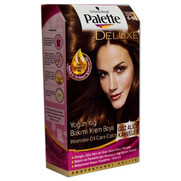 Palette Deluxe 6.65 Göz Alıcı Kahve Saç Boyası - Görsel 2