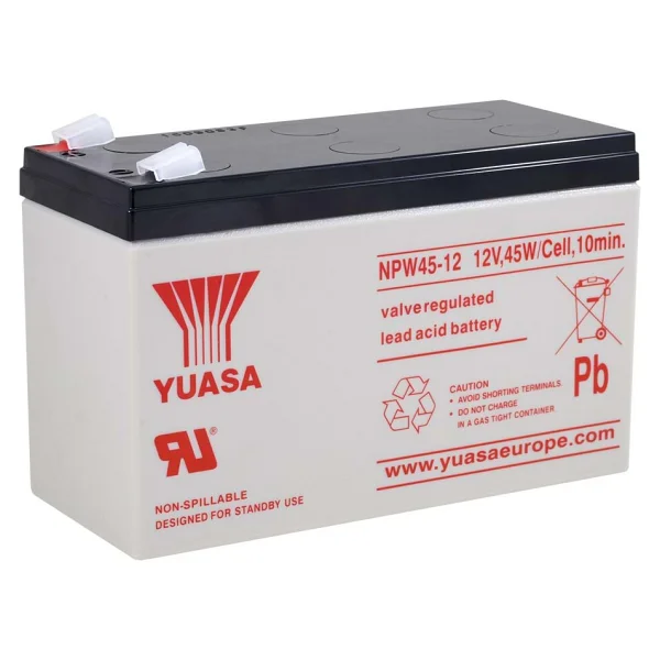 Yuasa Npw45-12 12 V 9 Ah Bakımsız Kuru Akü - Görsel 5