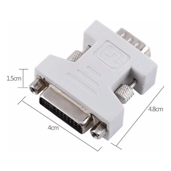 Alfais 4869 Vga Dvi 24+5 Çevirici Dönüştürücü Adaptör - Görsel 2