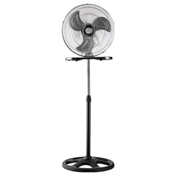 Rubenis Rbs-20 Sanayi Tipi Ayaklı Vantilatör 80 W 3 Kollu Metal Pervane İle Güçlü Soğutma - Görsel 4
