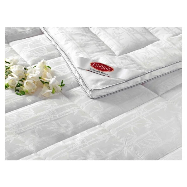 Linens Luxury 155x215 Cm Bambu Tek Kişilik Yorgan - Görsel 6