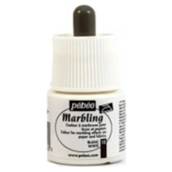Pebeo Marbling Ebru Boyası 45ml. Pebeo Marbling Ebru Boyası 45ml. 10 White-10 White
