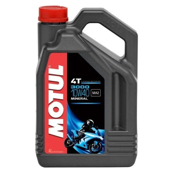 Motul 3000 10w-40 4t 4 Lt Mineral Motosiklet Yağı - Görsel 2
