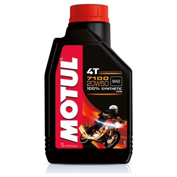 Motul 7100 20W-50 4T 1 lt Motosiklet Yağı - Görsel 7