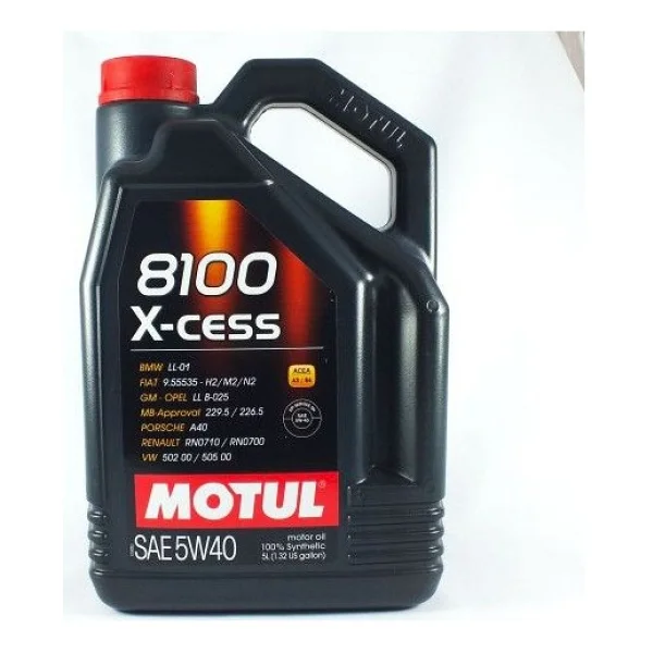 Motul 8100 X-Cess 5w-40 5 Lt Motor Yağı - Görsel 6