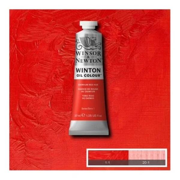 Winsor & Newton Winton 37 Ml 95 Cadmium Red Hue Yağlı Boya - Görsel 2