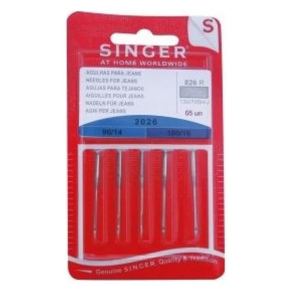 Singer 2026 Kot Dikiş Iğnesi 5 Adet (Paket) - Görsel 2