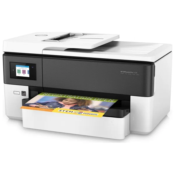 Hp Officejet Pro 7720 Y0s18a Wi-Fi + Tarayıcı + Fotokopi + Faks Renkli Çok Fonksiyonlu Mürekkep Püskürtmeli Yazıcı - Görsel 3