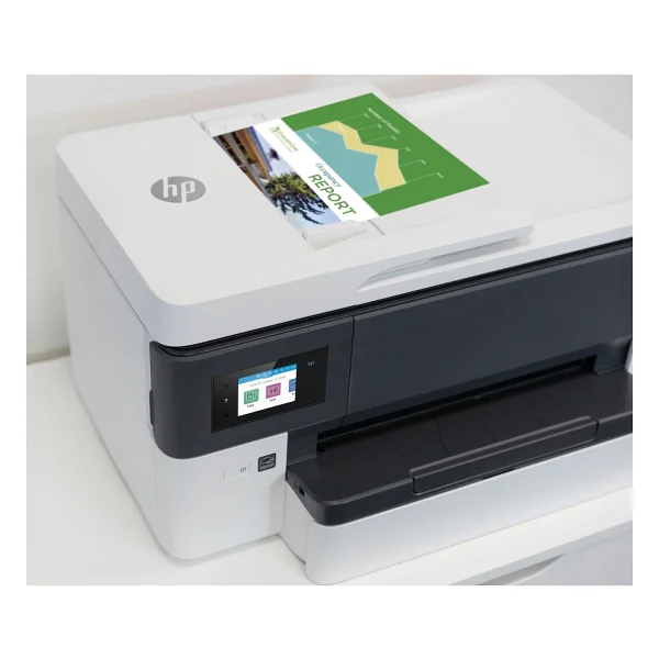 Hp Officejet Pro 7720 Y0s18a Wi-Fi + Tarayıcı + Fotokopi + Faks Renkli Çok Fonksiyonlu Mürekkep Püskürtmeli Yazıcı - Görsel 5