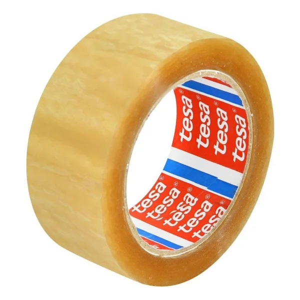 Tesa Doğal Kauçuk Koli Bandı 45 mm x 100 M Şeffaf - Görsel 2