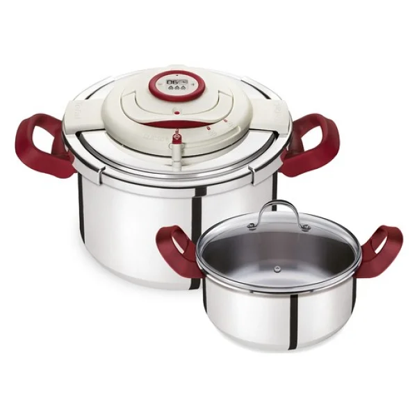 Tefal Clipso Plus Precision 6 Lt + 4.5 Lt Düdüklü Tencere Seti - Görsel 6