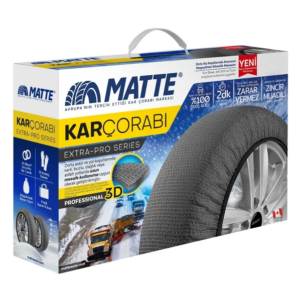 Matte Extra Pro Kar Çorabı - Görsel 10