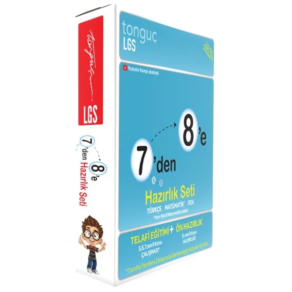 Tonguç Akademi 7'den 8'e Hazırlık Seti - Görsel 4