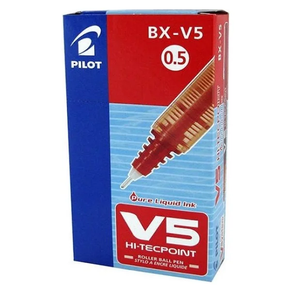 Pilot V5 Hi-Tecpoint 12'li Roller Kalem - Görsel 2