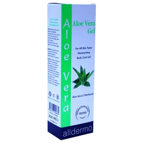 Alldermo Aloe Vera Gel 200 Ml Vücut Bakım Jeli - Görsel 3