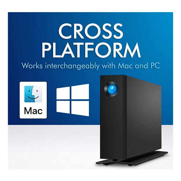 Lacie D2 Professional Stha10000800 USB 3.1 3.5" 10 TB Harici Harddisk - Görsel 2