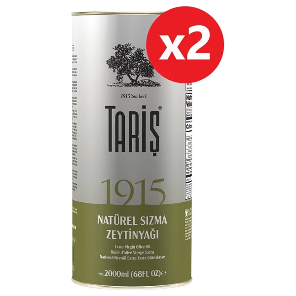 Tariş 1915 Sızma Zeytinyağı 2 Lt X 2 Adet - 4 Lt - Görsel 2