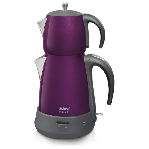 Arzum Ar3077 Çaycı Klasik 1650 W Çelik Çay Makinesi - Görsel 3